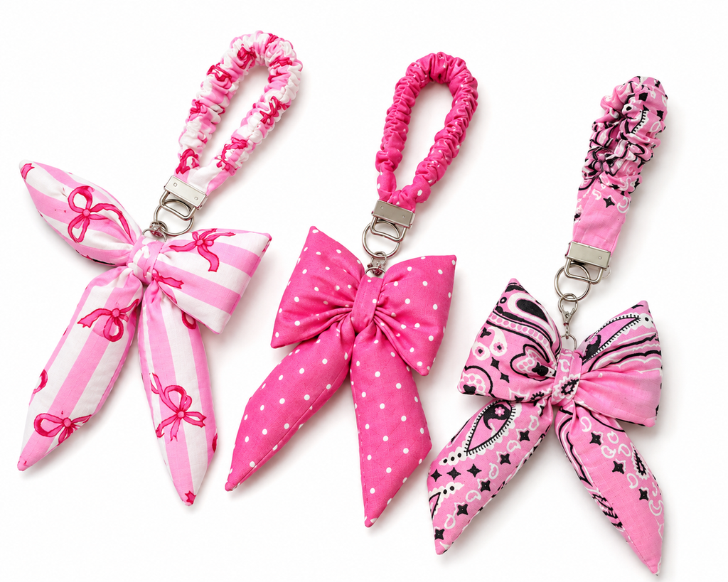 Handmade Wristlet Keychains