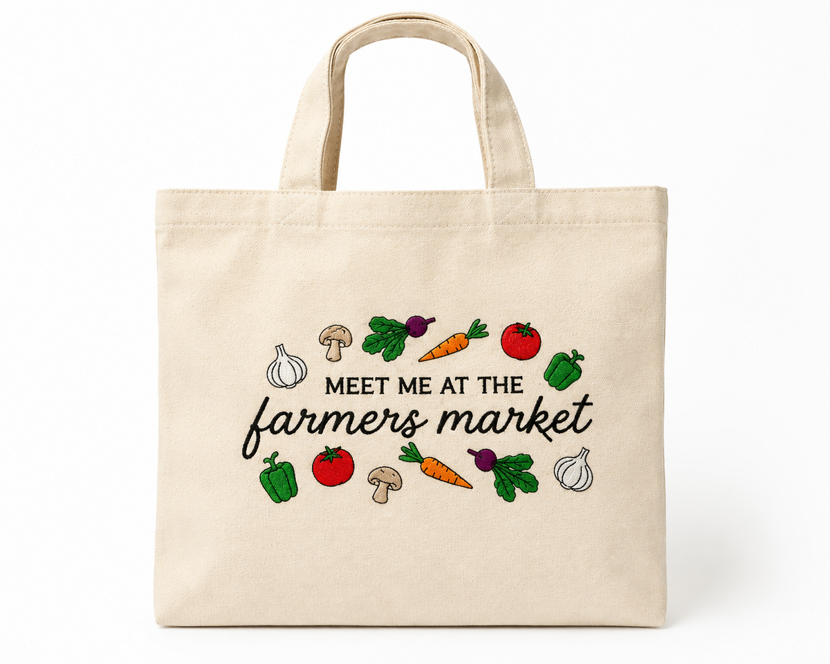 Custom Embroidered Tote Bags